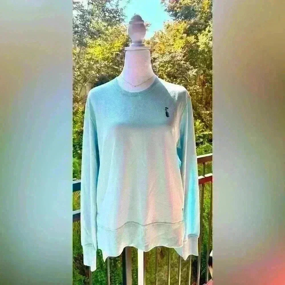NWT-Ahead Ladies sweater-Size Medium-Light Blue